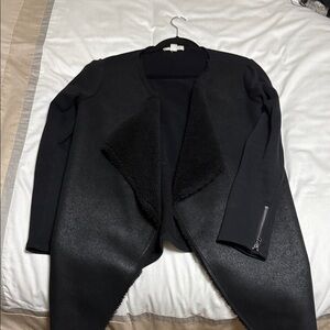 Velvet by Graham & Spencer Black Leather Jacket